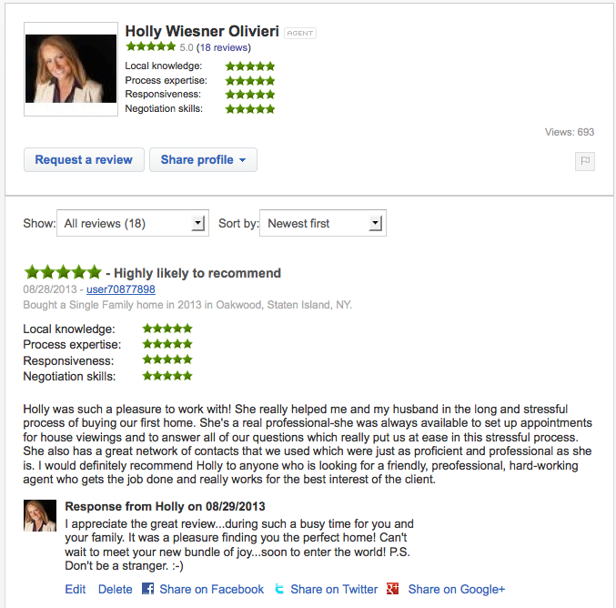 Monica & Ray Zillow Review