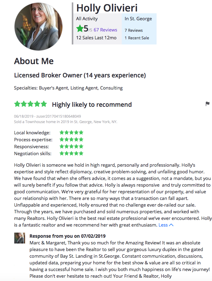 Thank you, Marc and Margaret, For Another Great Review on Zillow